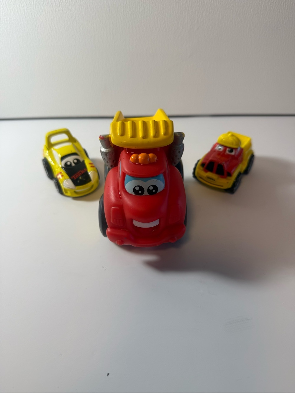 Vintage 2000 Set of Three Maisto Lil Chuck and Friends Tonka Trucks